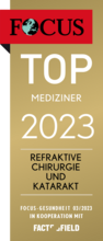 Focus Siegel Mediziner_REFRAKTIVE-CHIRURGIE-UND-KATARAKT 2023