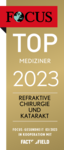 Focus Siegel Mediziner_REFRAKTIVE-CHIRURGIE-UND-KATARAKT 2023
