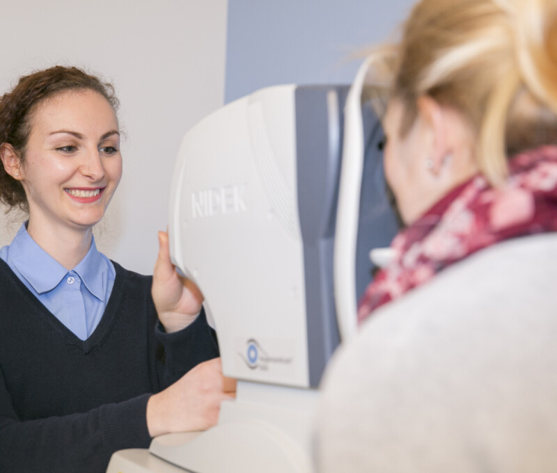 Augendruck im Augenzentrum Köln